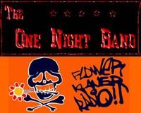 THE ONE NIGHT BAND & FLOWER KLAUER RADIO plakat