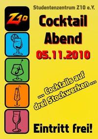 Cocktailabend plakat