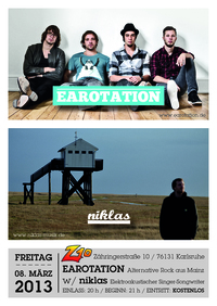 Earotation feat. Niklas plakat