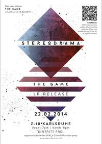 Stereodrama & Acrimonic CD Release-Party plakat