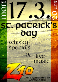 St. Patrick's Day plakat