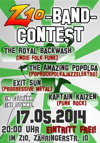 Bandcontest plakat