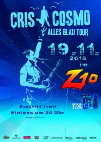 Super geheimes Geheim-Konzert mit Cris Cosmo plakat