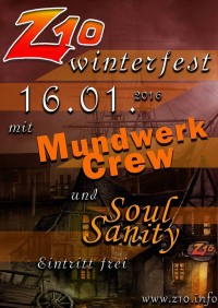 Winterfest Tag II mit der Mundwerk-Crew und Soul Sanity plakat