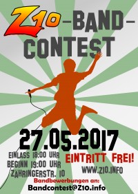 Bandcontest plakat