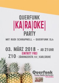 Querfunk Karaoke plakat