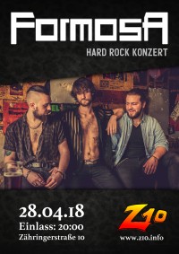 Formosa-Konzert plakat