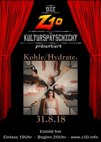 Kulturspätschicht: Kohle/Hydrate. plakat