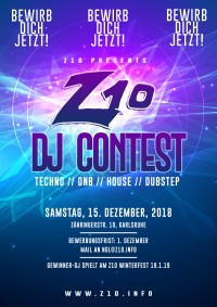 DJ Contest plakat