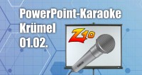 PowerPoint-Karaoke-Krümel plakat