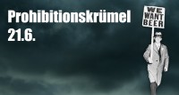 Prohibitionskrümel plakat