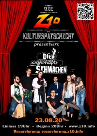 Kulturspätschicht Open-Air: Die Wahrhaft Schwachen plakat