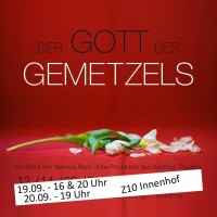 Gott des Gemetzels - 2. Aufführung plakat