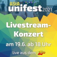 AStA Unifest Livestream plakat