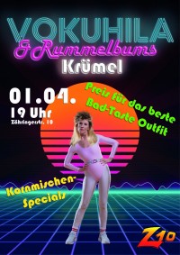 Vokuhila & Rummelbums plakat