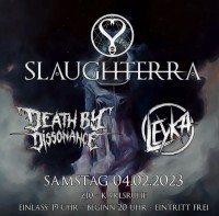 Slaughterra Release Party plakat