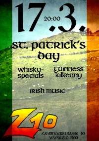 St. Patrick's Day plakat