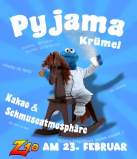 Pyjama-Krümel plakat