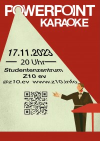 Powerpoint Karaoke plakat