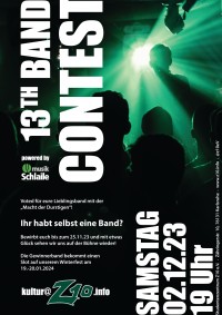 Bandcontest plakat