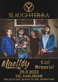 Konzert Slaughterra plakat