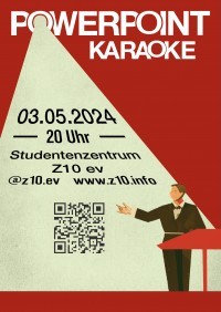 Powerpoint-Karaoke plakat